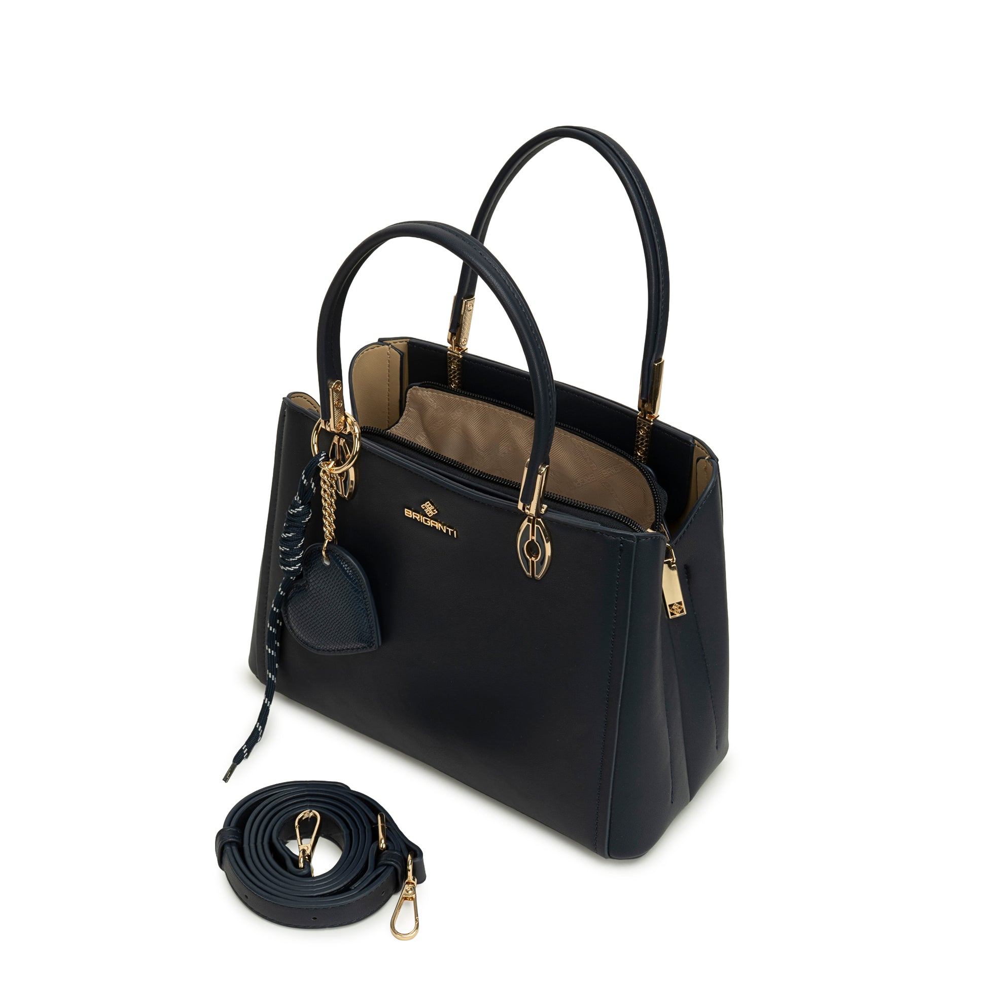 Cartera Briganti Satchel BRI-CM2608 Azul