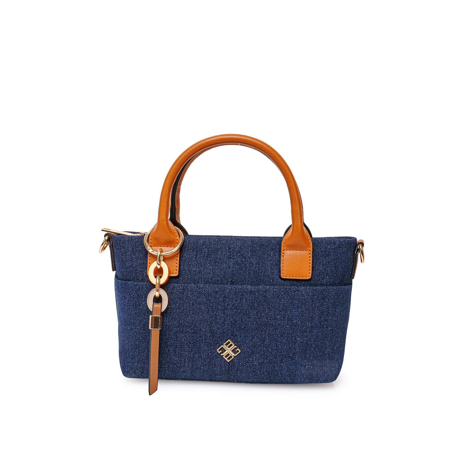 Cartera Briganti Satchel BRI-CM2609 Denim