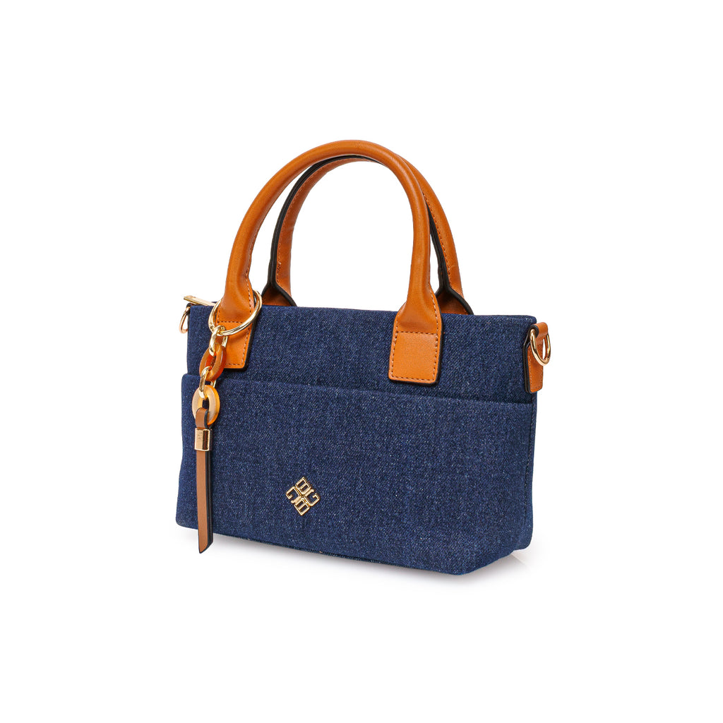 Cartera Briganti Satchel BRI-CM2609 Denim