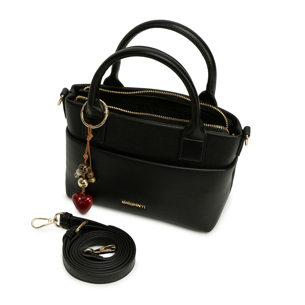 Cartera Briganti Mini Satchel BRI-CM2609 Negro