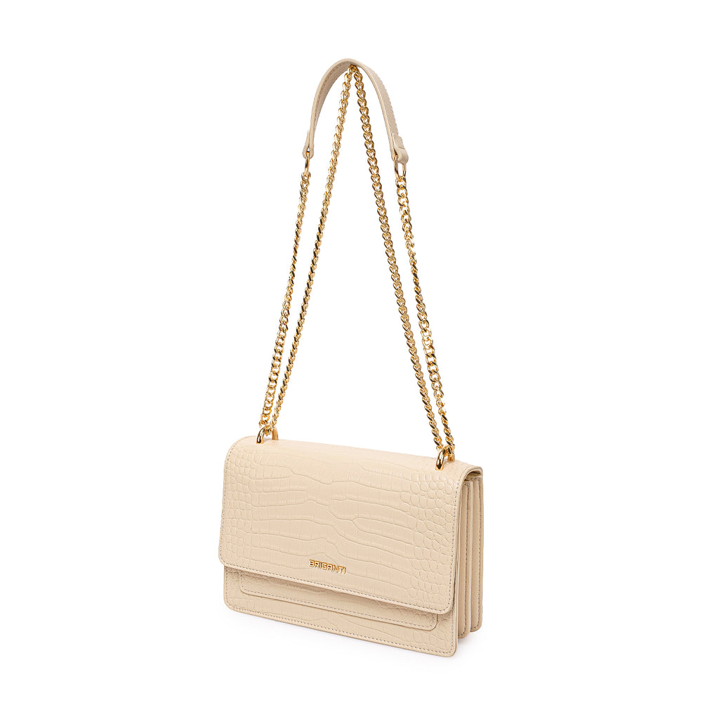 Morral Briganti Cross Body BRI-CM2610 Hueso