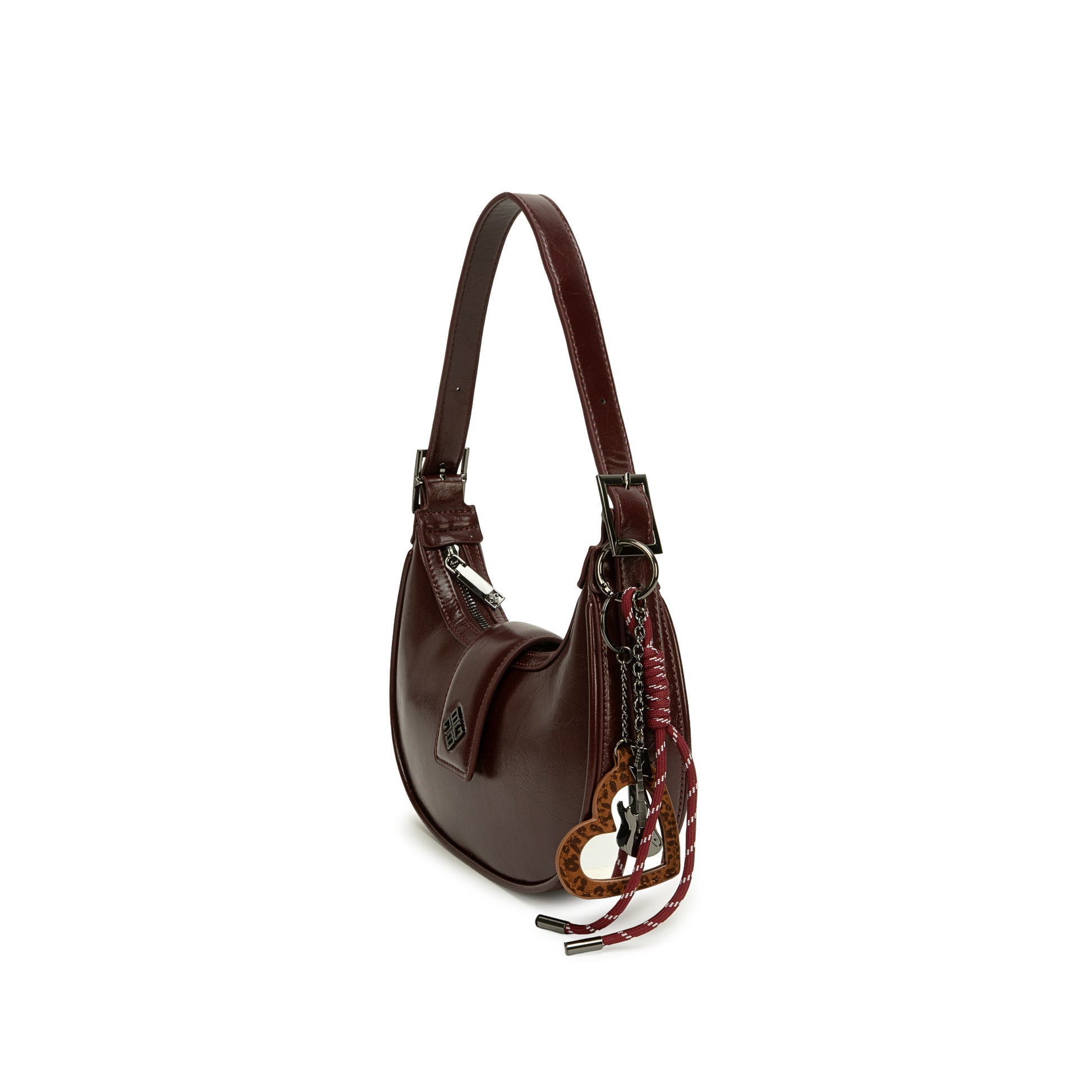 Cartera Briganti Mini Shoulder BRI-CM2612 Cherry