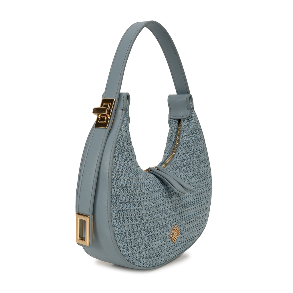 Cartera Briganti Shoulder Bag BRI-CM2613 Celeste