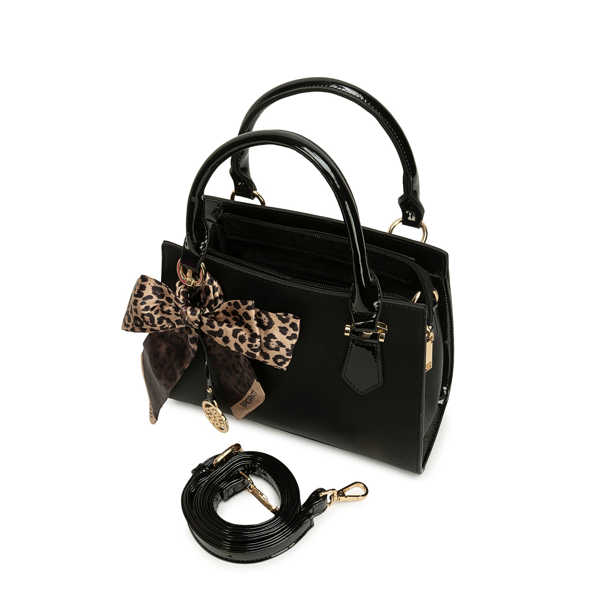 Cartera Briganti Mini Satchel BRI-CM2622 Negro
