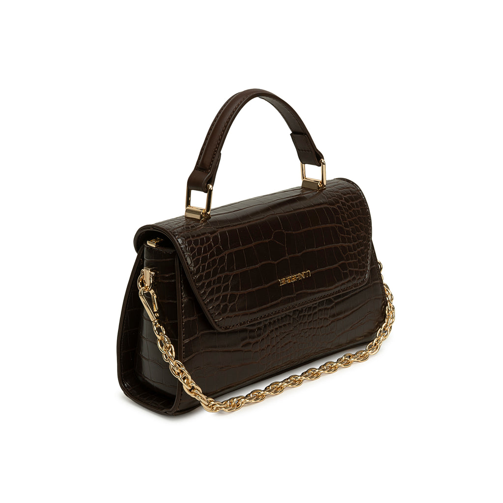 Cartera Briganti Mini Satchel BRI-CM2623 Marron