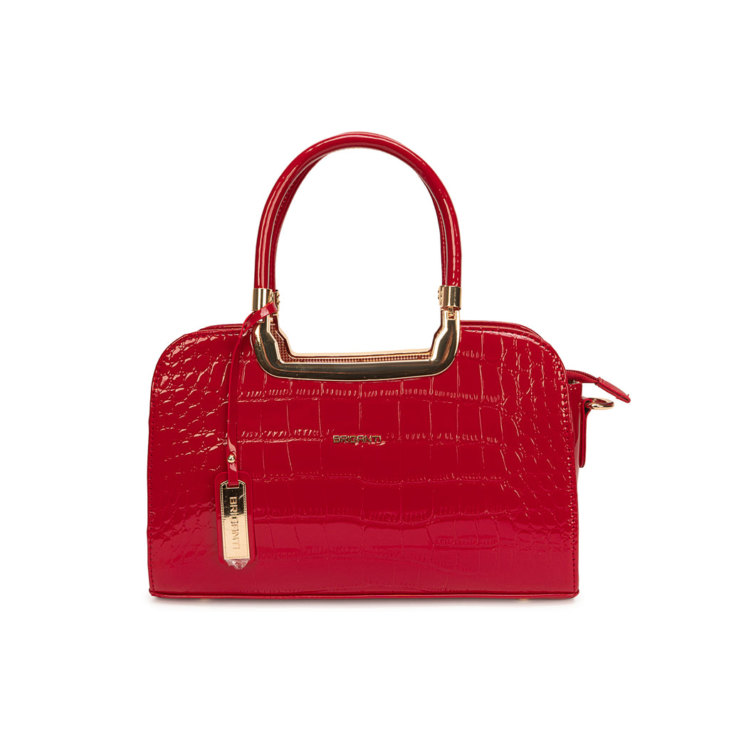 Cartera Briganti Satchel BRI-CM2624 Rojo