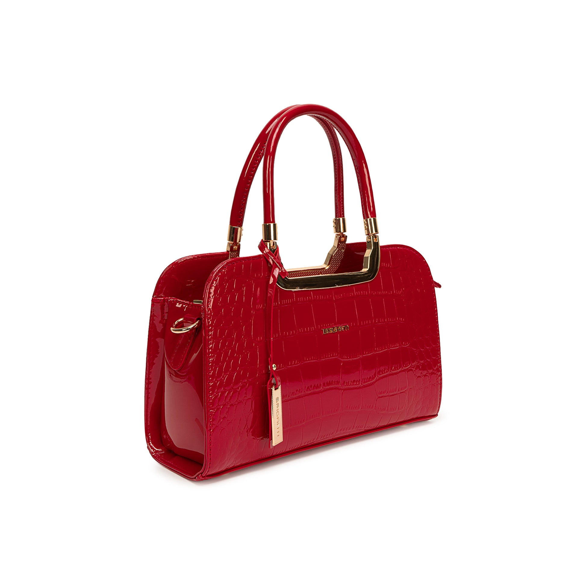 Cartera Briganti Satchel BRI-CM2624 Rojo