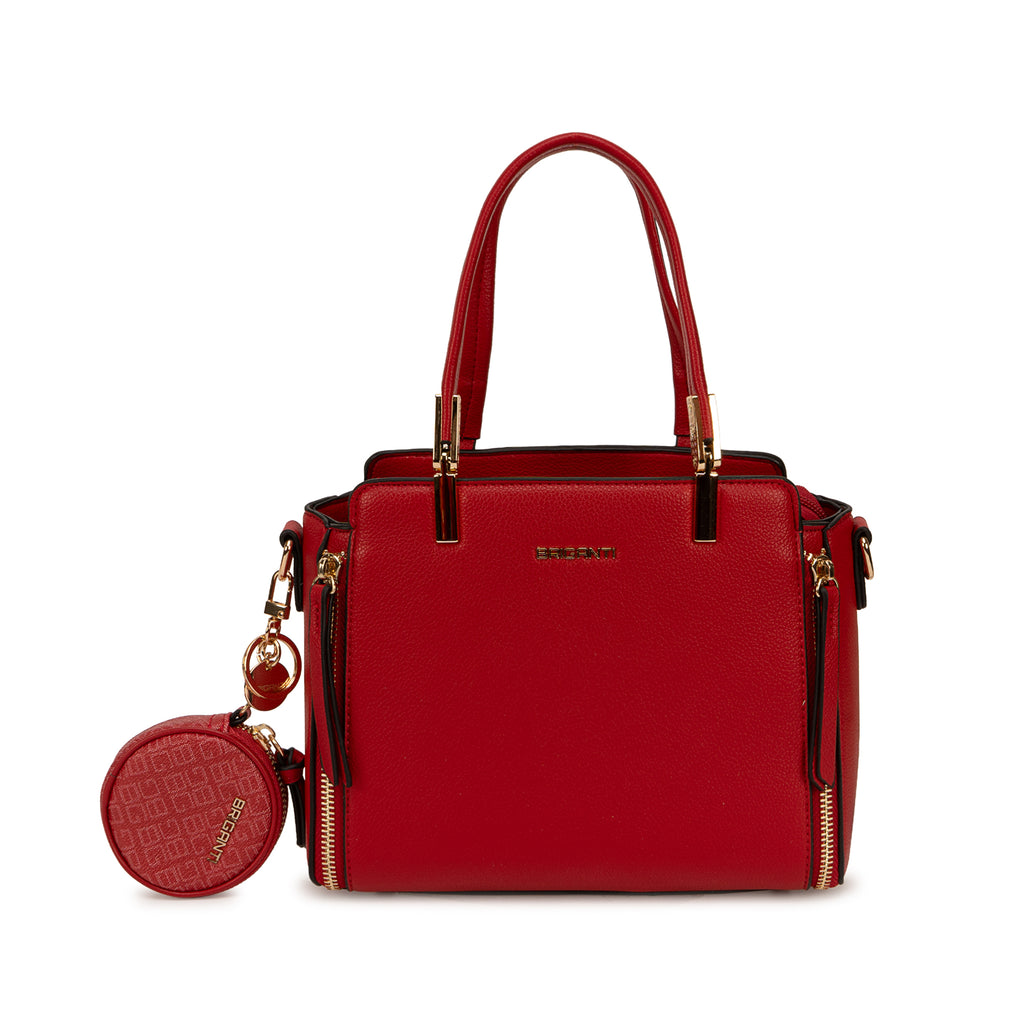 Cartera Briganti Satchel BRI-CS2506 Rojo