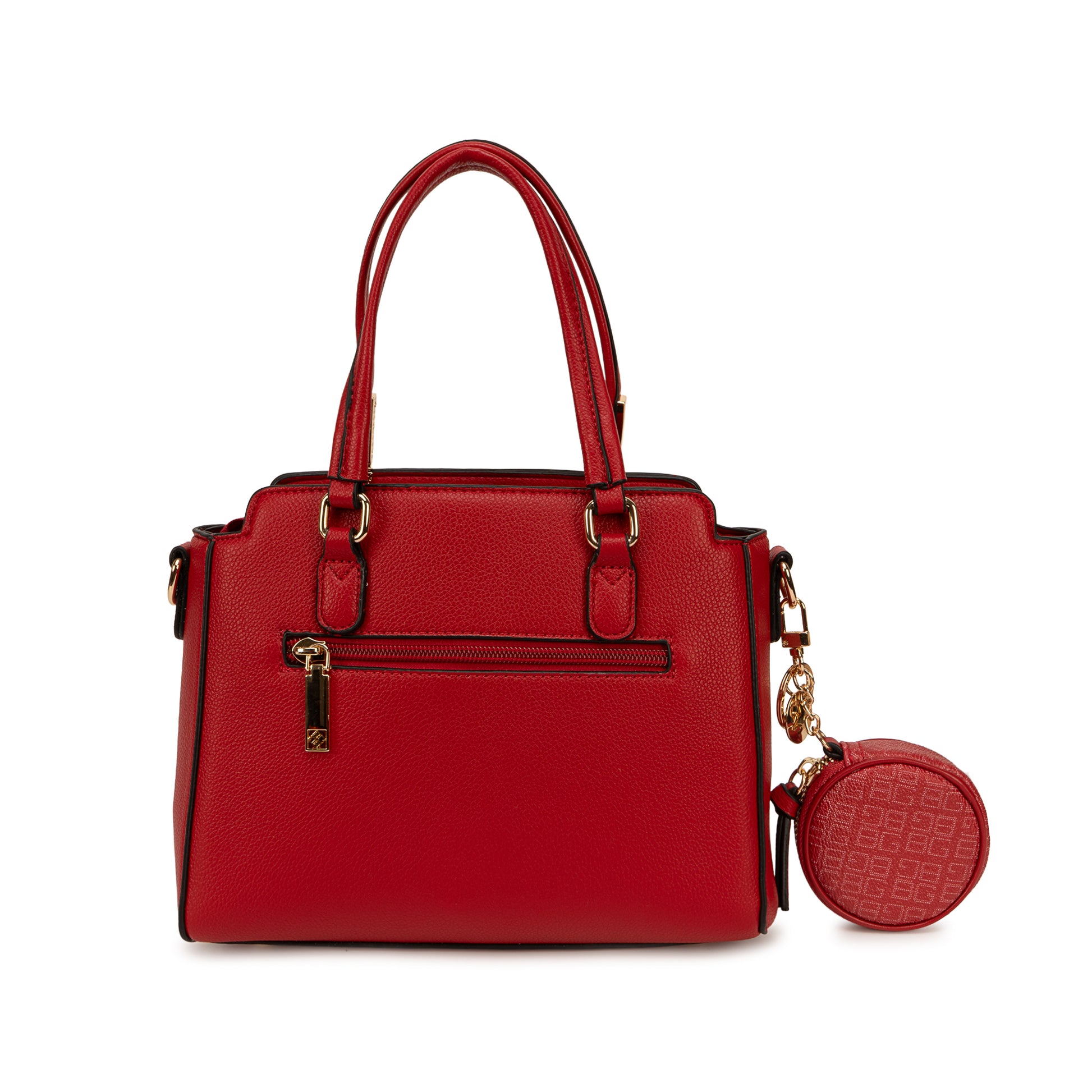 Cartera Briganti Satchel BRI-CS2506 Rojo