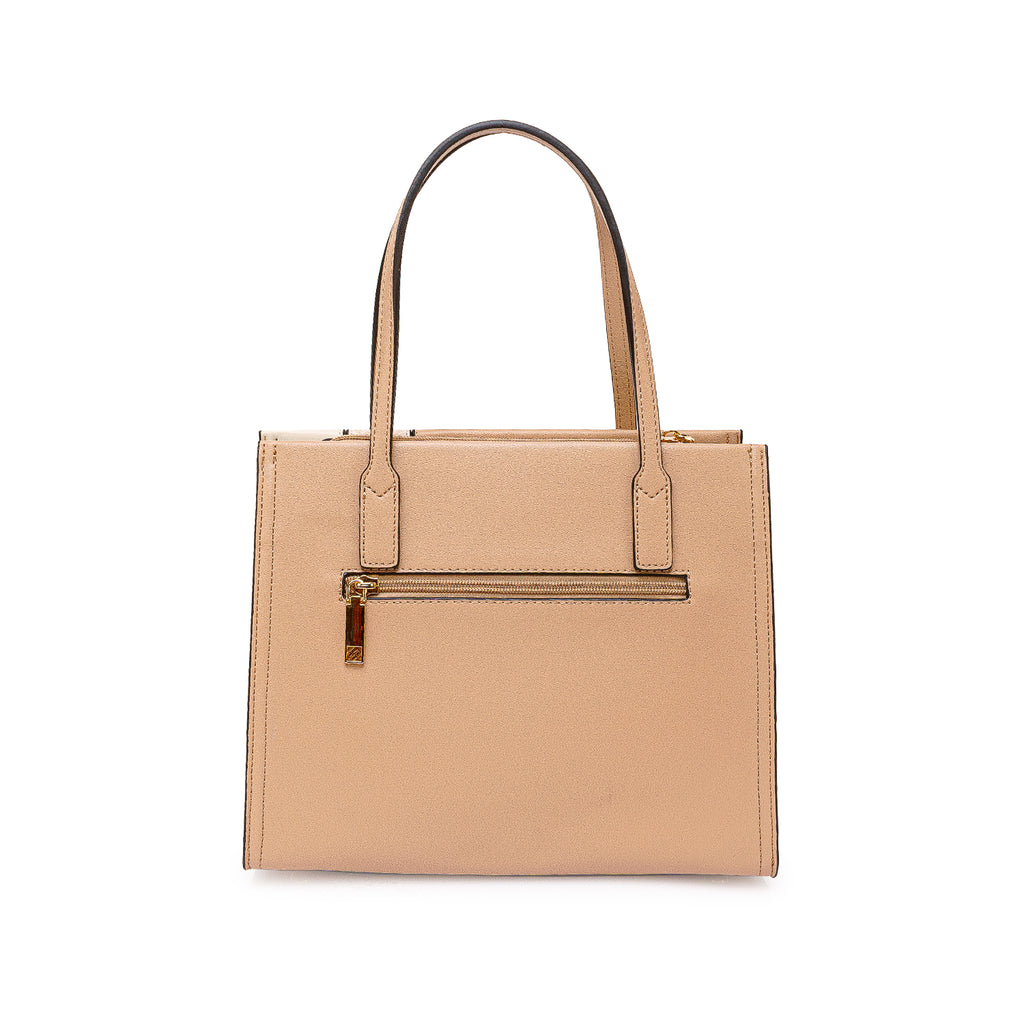 Cartera Briganti Satchel BRI-CS2501 Beige/Hueso