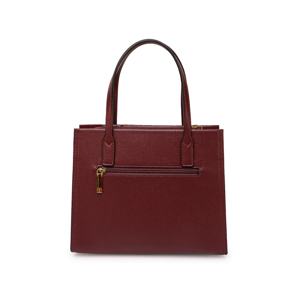 Cartera Briganti Satchel BRI-CS2501 Cherry