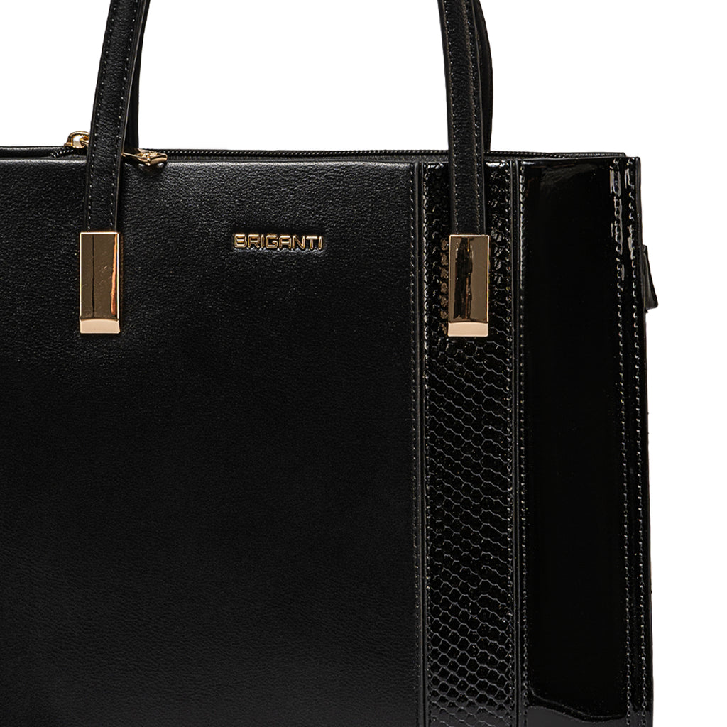 Cartera Briganti Satchel Bri-CS2501 Negro