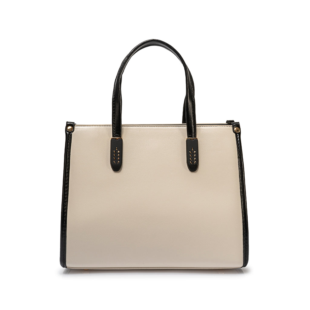 Cartera Briganti Satchel Bri-CS2502 Hues/Neg