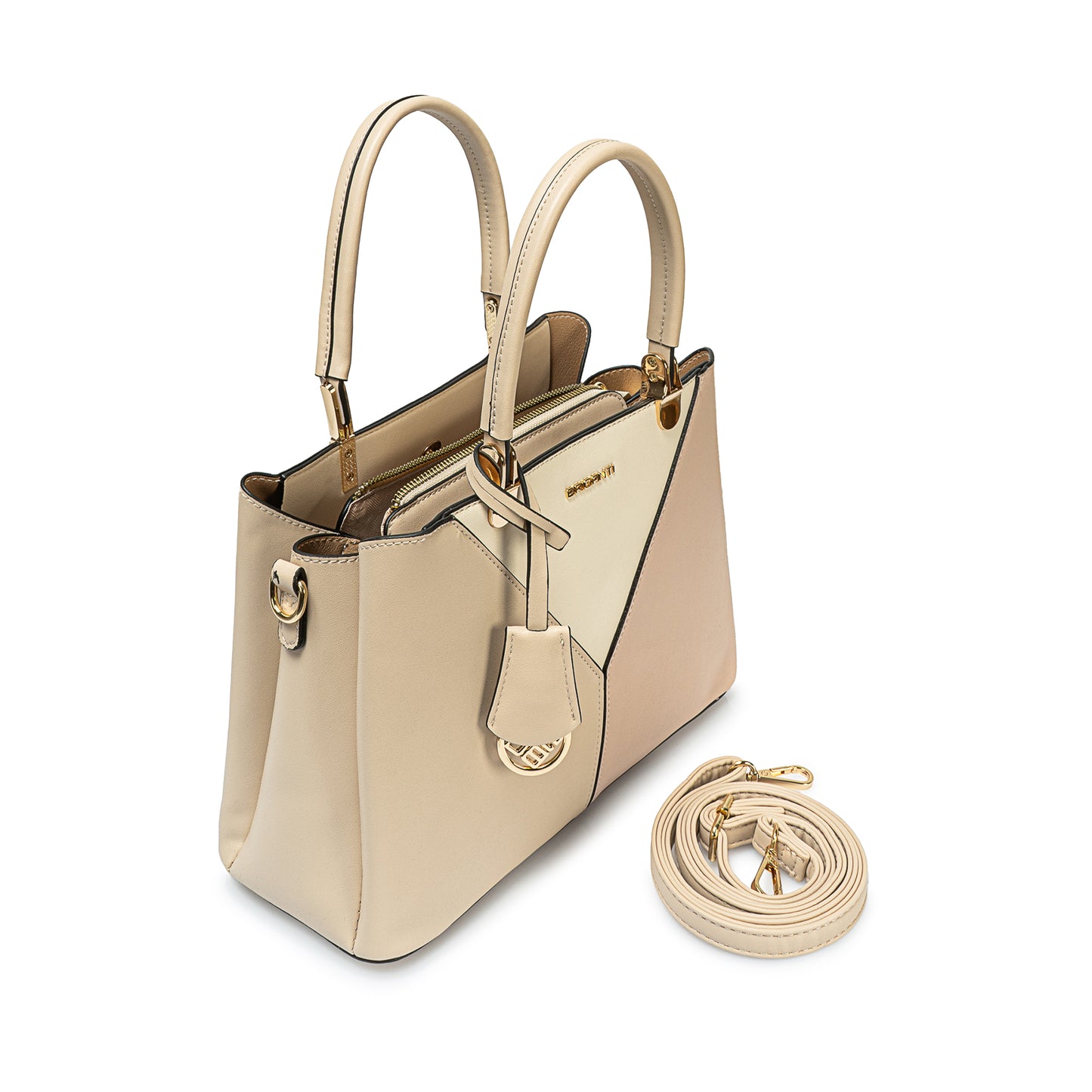 Cartera Satchel Bri-Cs2503 Hues/Sand Briganti