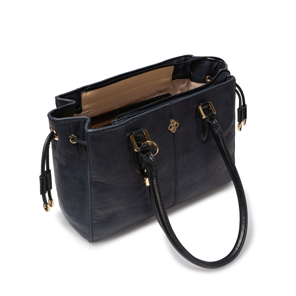 Cartera Briganti Satchel Bri-CS2504 Azul