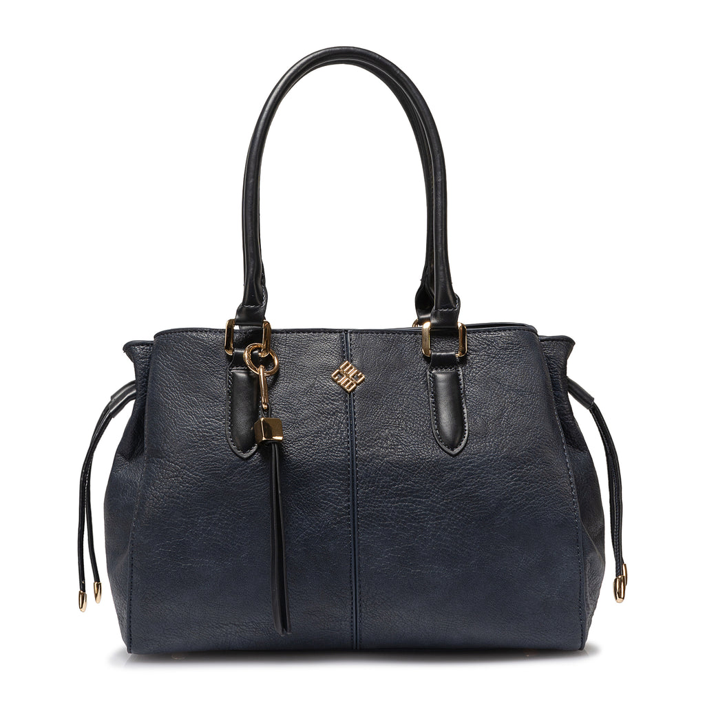 Cartera Briganti Satchel Bri-CS2504 Azul