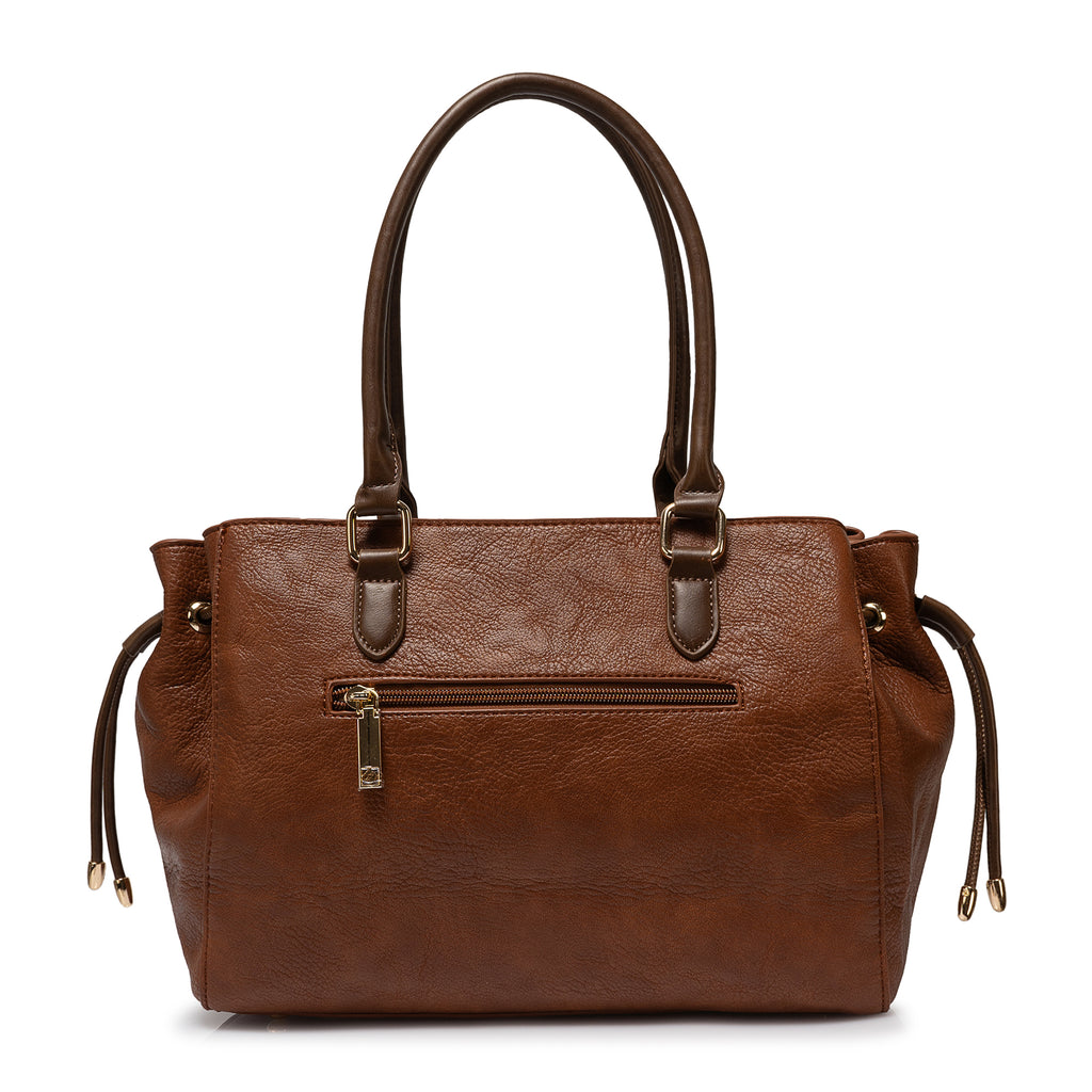 Cartera Briganti Satchel Bri-CS2504 Cobre