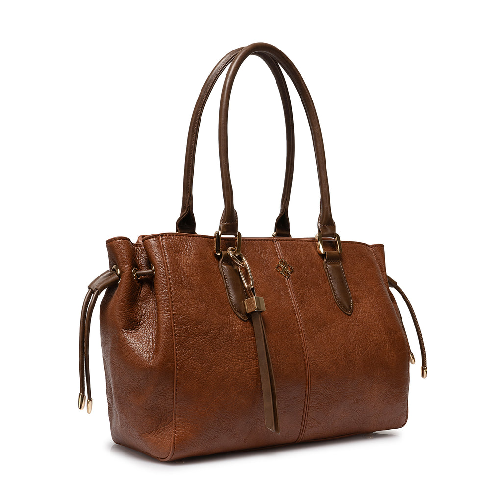 Cartera Briganti Satchel Bri-CS2504 Cobre
