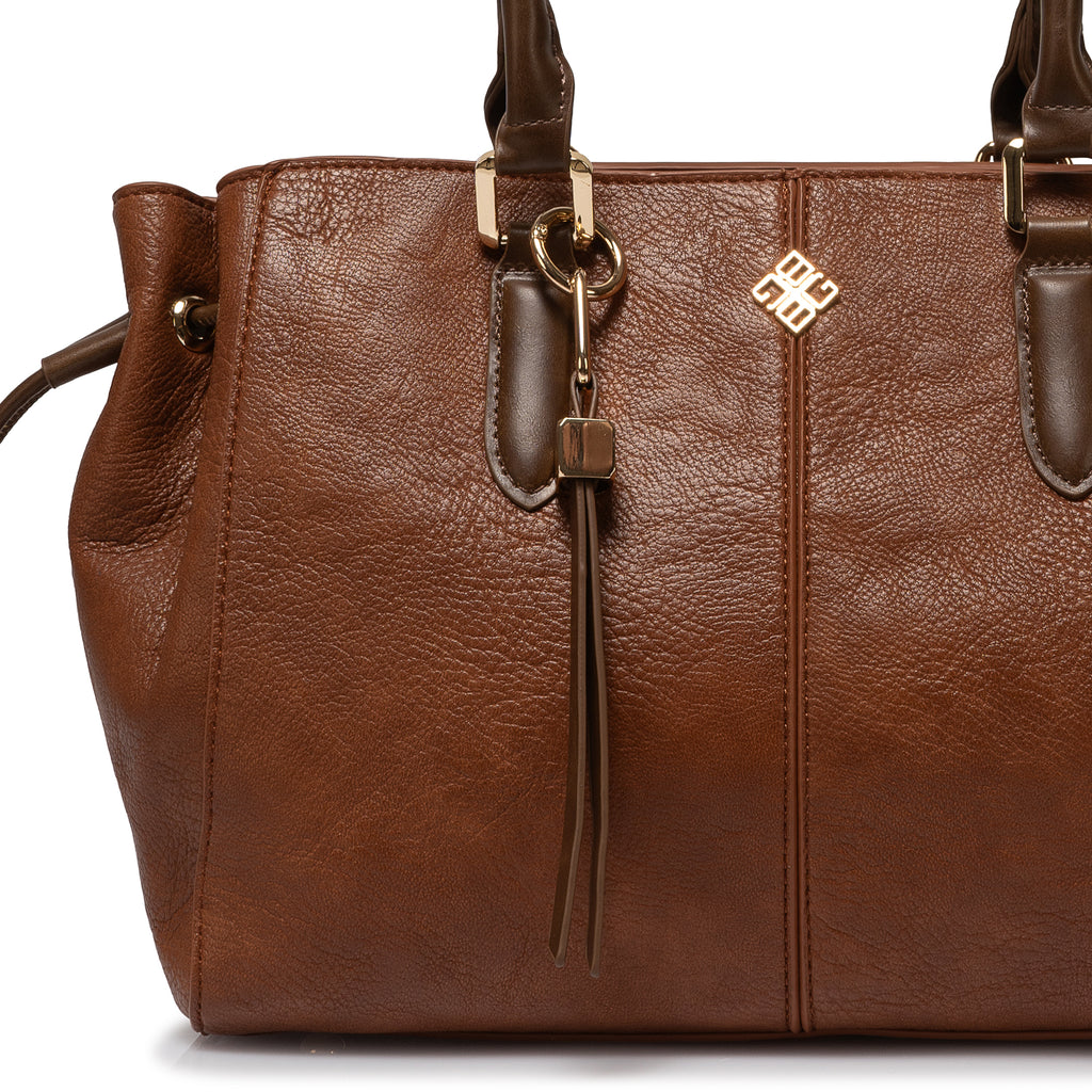 Cartera Briganti Satchel Bri-CS2504 Cobre