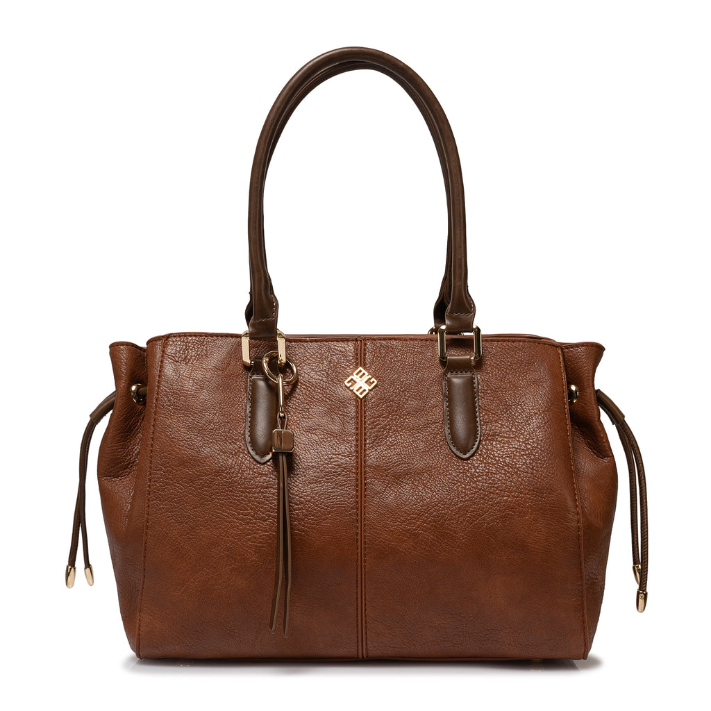 Cartera Briganti Satchel Bri-CS2504 Cobre