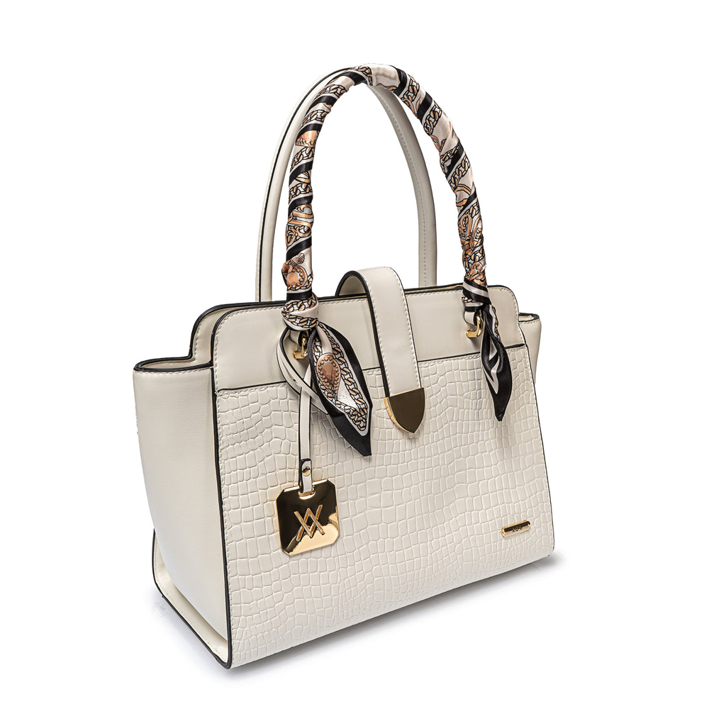 Cartera ADV Satchel Bri-CS2505 Blanco