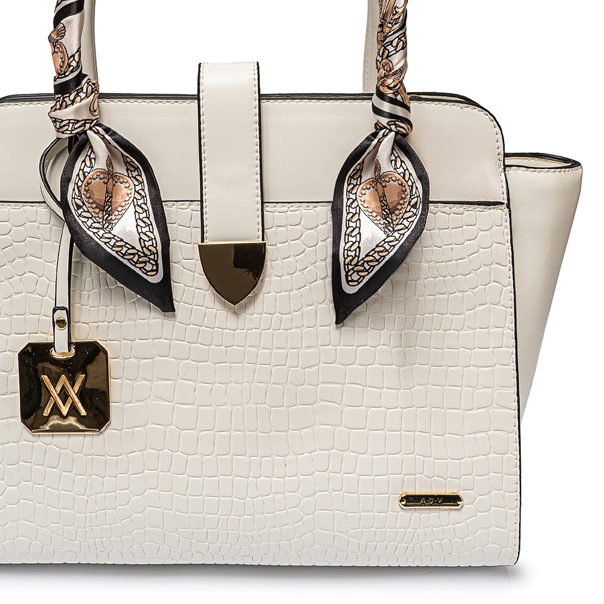 Cartera ADV Satchel Bri-CS2505 Blanco