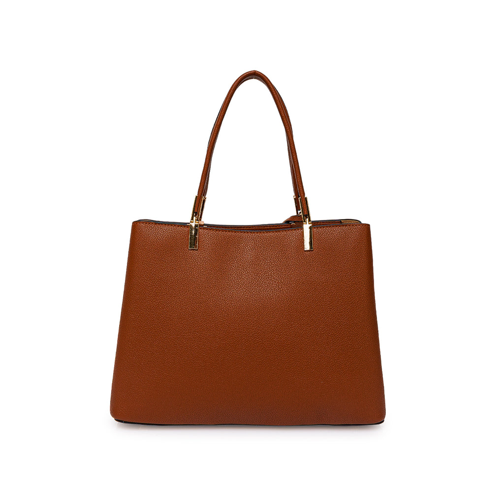 Cartera Briganti Satchel BRI-CS2602 Natural