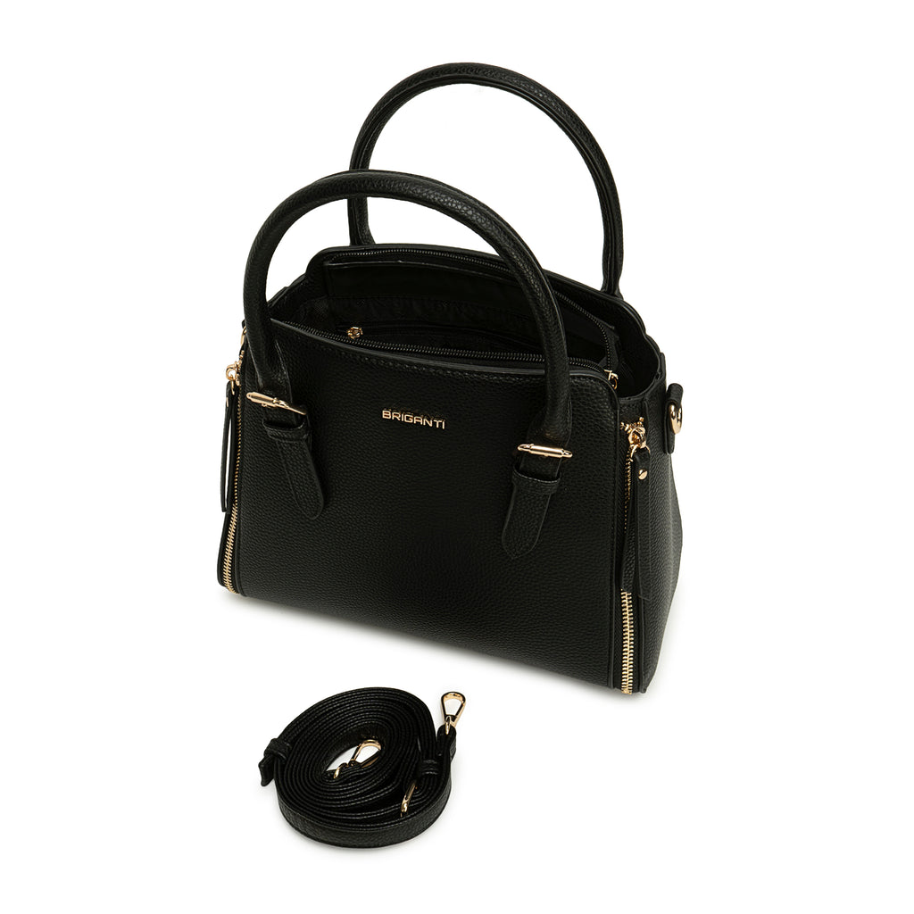 Cartera Briganti Satchel BRI-CS2621 Negro