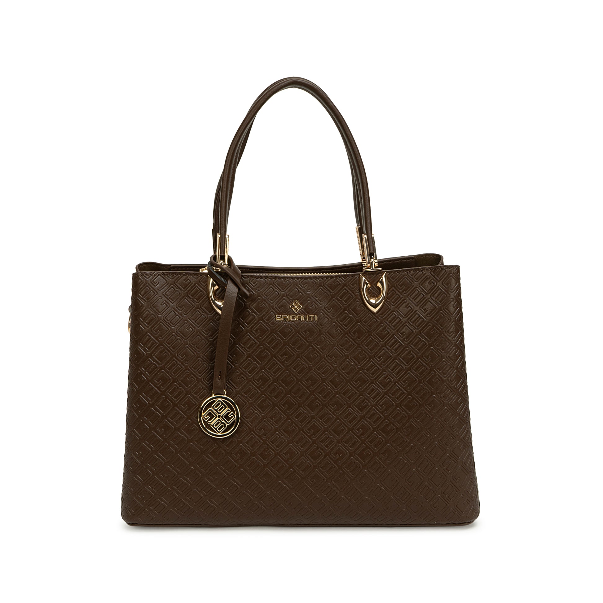 Cartera Briganti Satchel BRI-CS2622 Marron