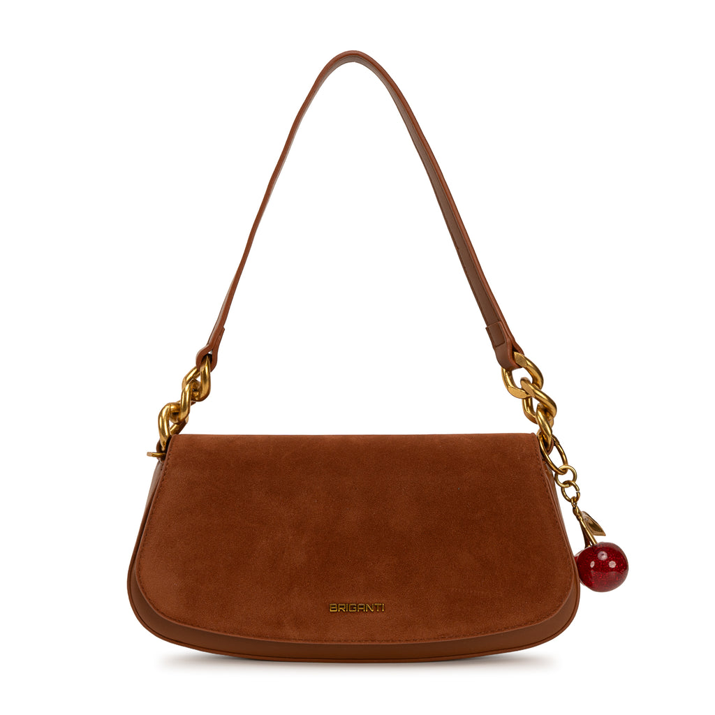 Morral Briganti Shoulder Bag BRI-MO2532 Natural