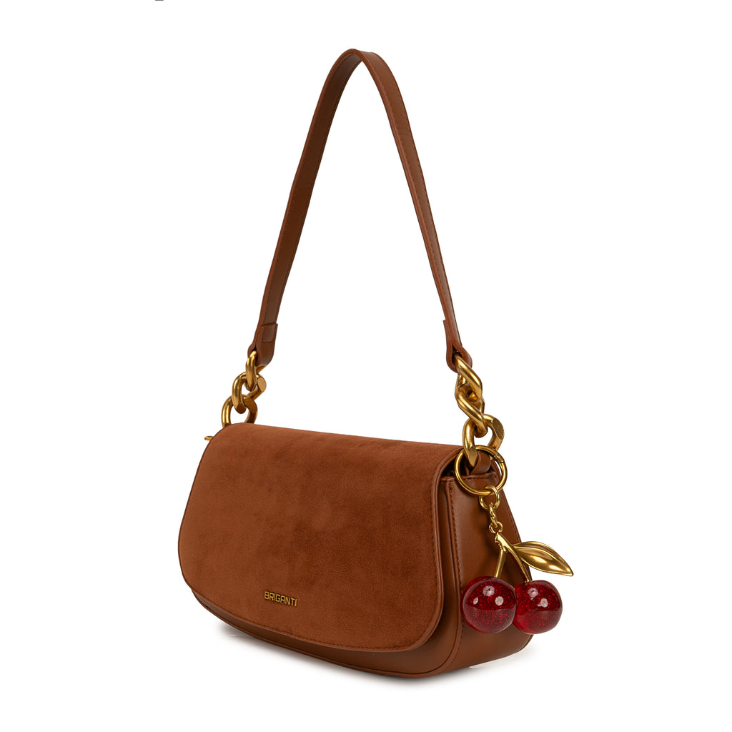 Morral Briganti Shoulder Bag BRI-MO2532 Natural