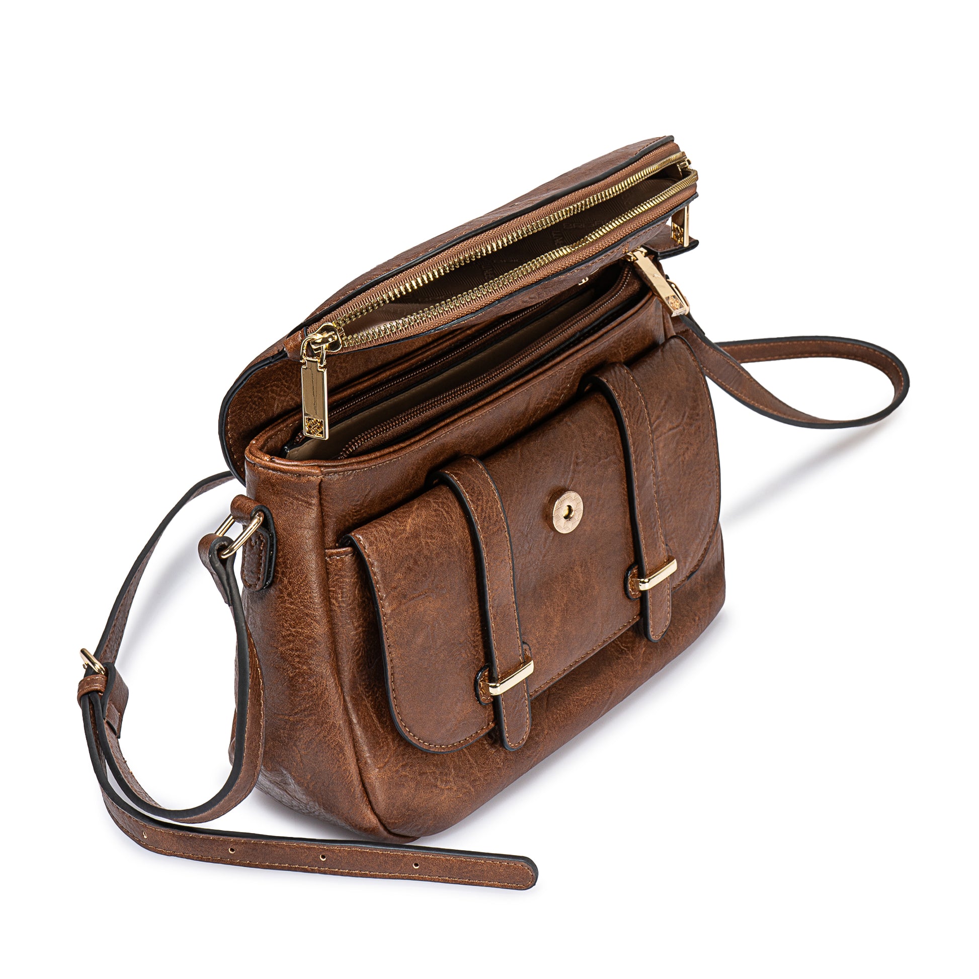 Morral Messenger Bri-Mo2501 Marron Briganti