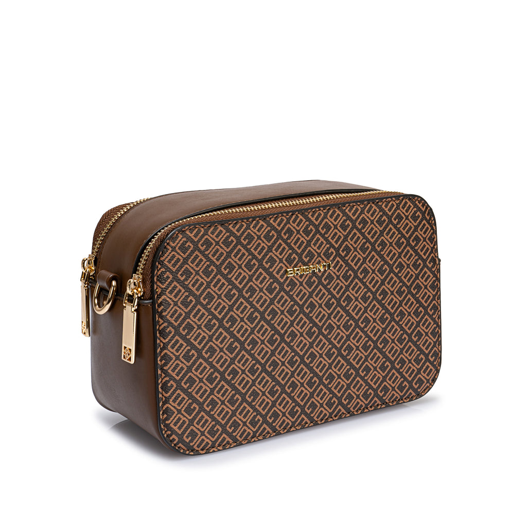 Morral Briganti Crossbody Bri-MO2507 Natu/Marr
