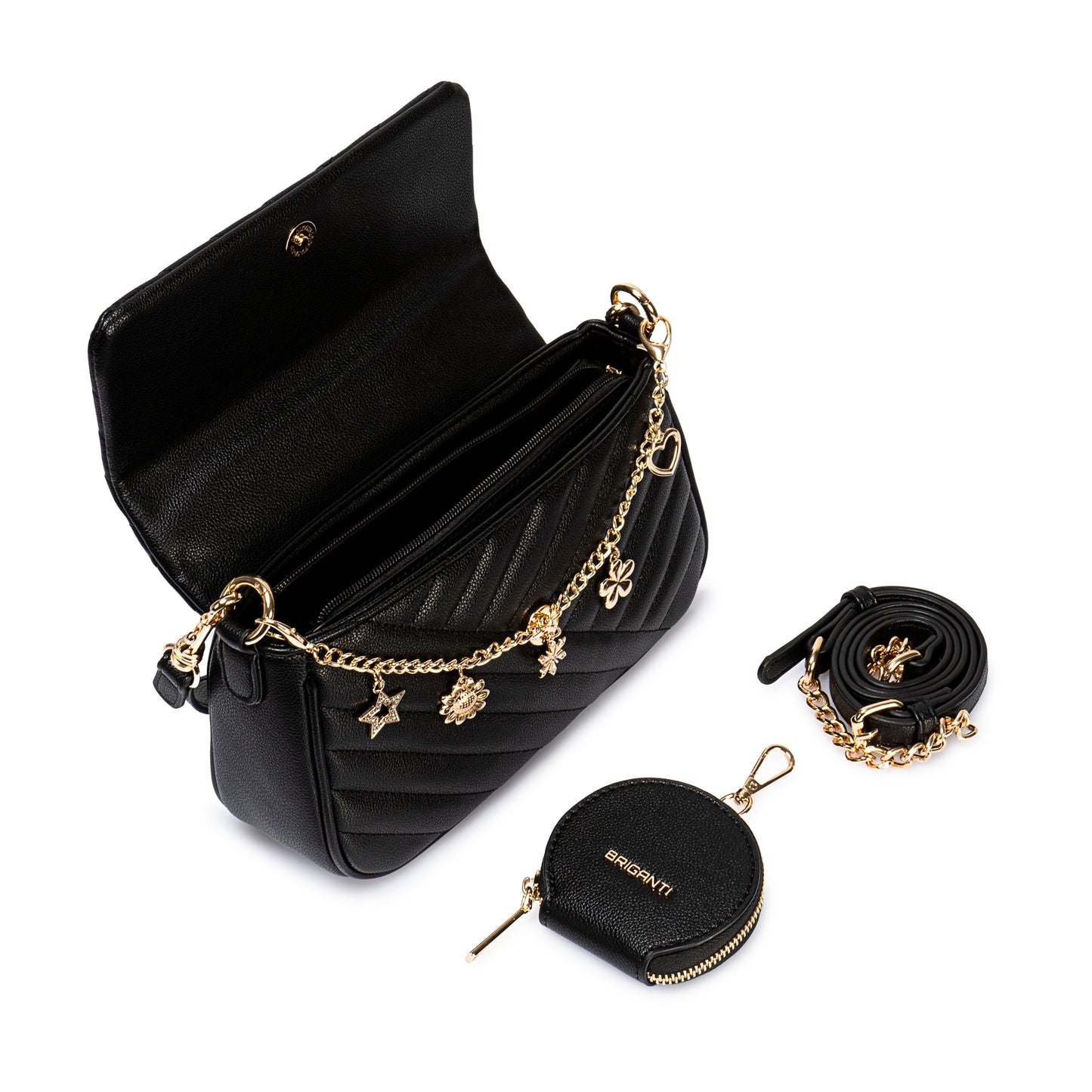 Morral Shoulder Bag Bri-Mo2508 Negro Briganti