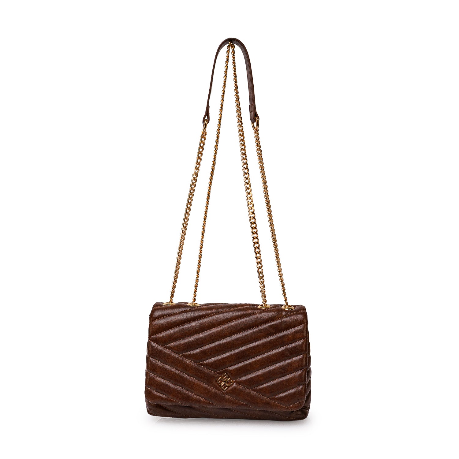 Morral Briganti Shoulder Bag BRI-MO2509 Marrón