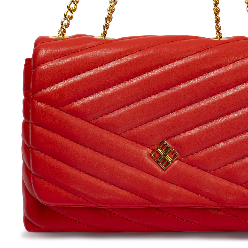 Morral Briganti Shoulder Bag Bri-MO2509 Rojo