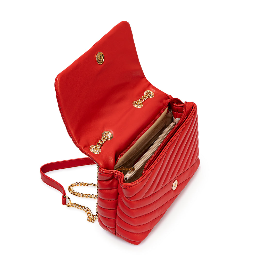 Morral Briganti Shoulder Bag Bri-MO2509 Rojo