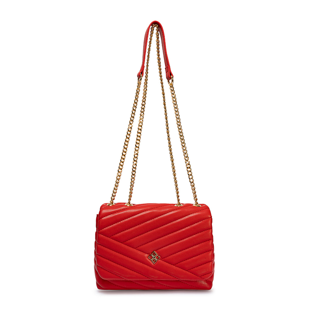 Morral Briganti Shoulder Bag Bri-MO2509 Rojo