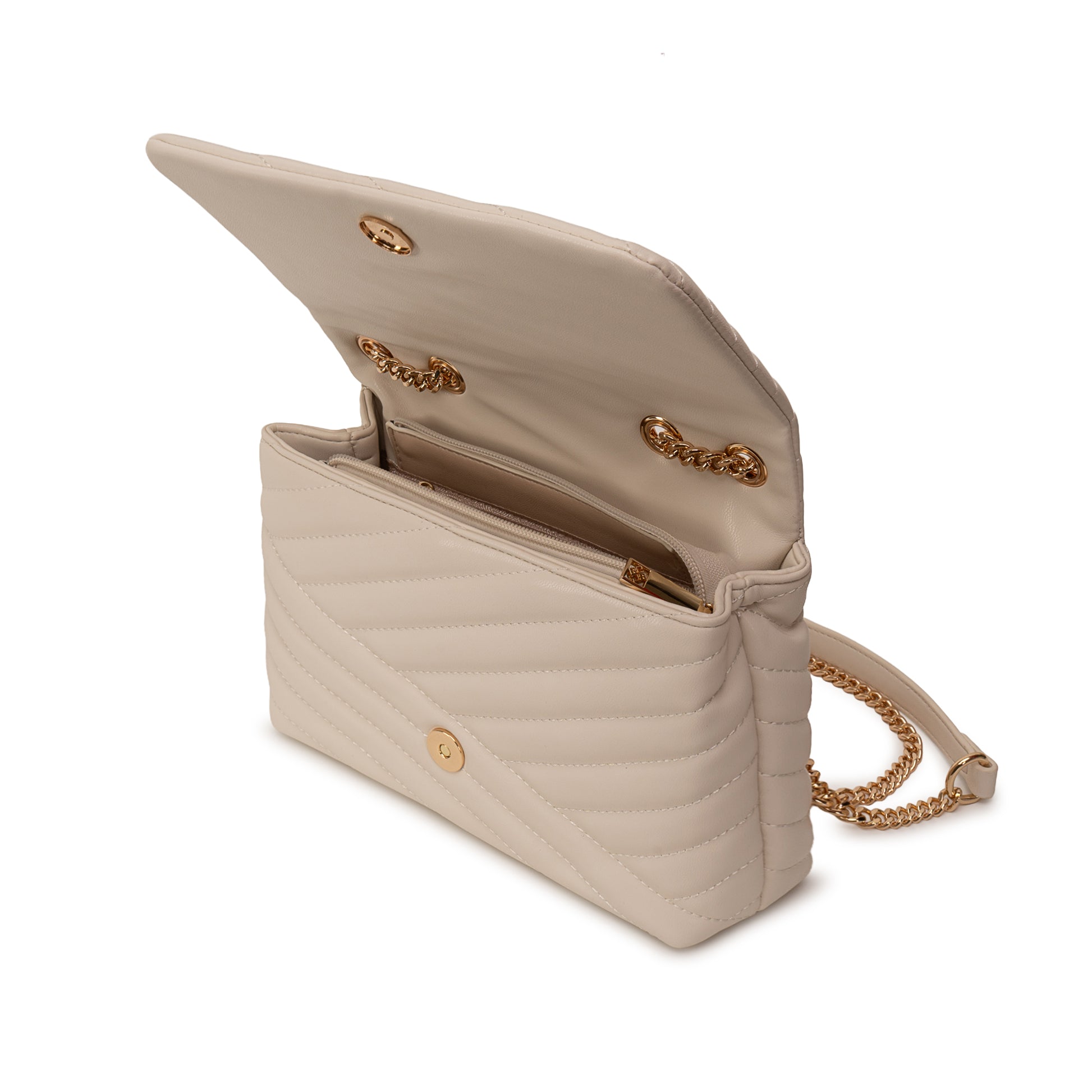 Morral Briganti Shoulder Bag BRI-MO2509 Vainilla