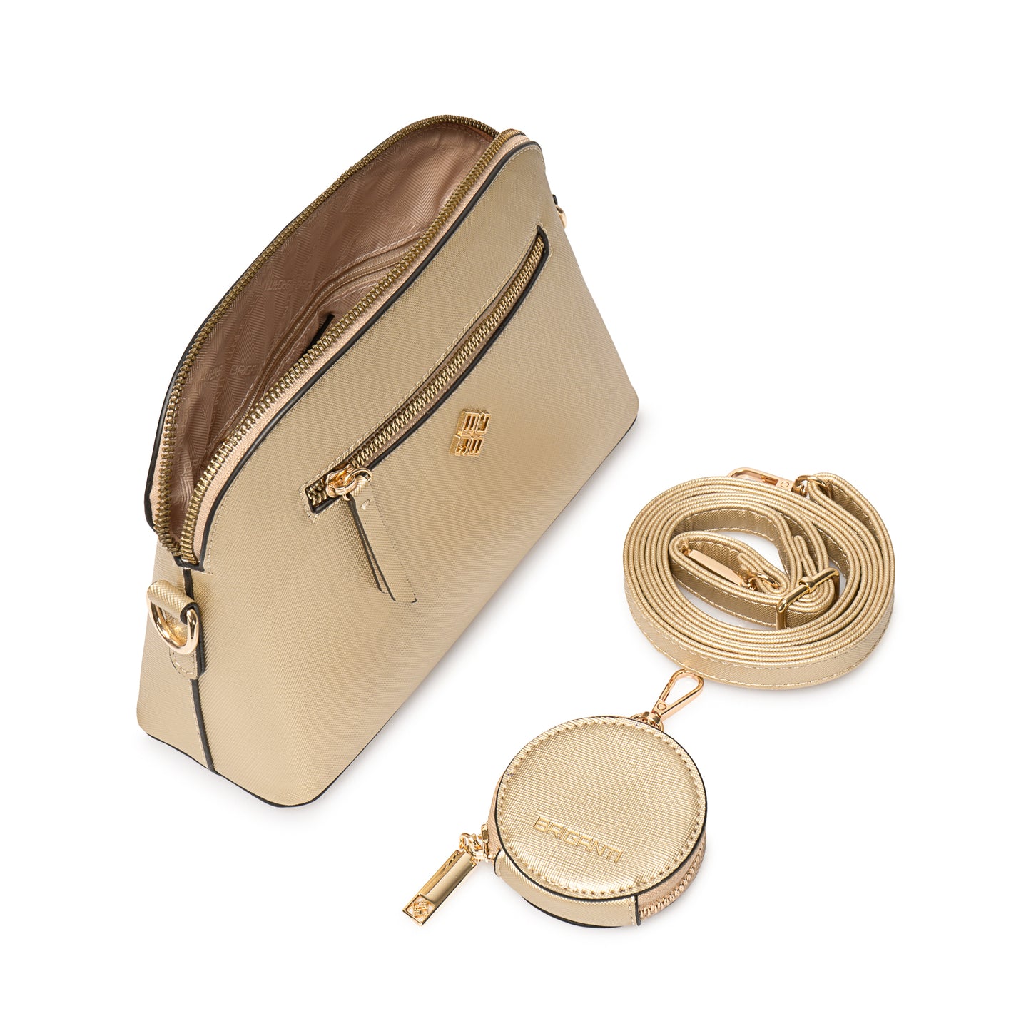 Morral Crossbody Bri-Mo2512 Dorado Briganti