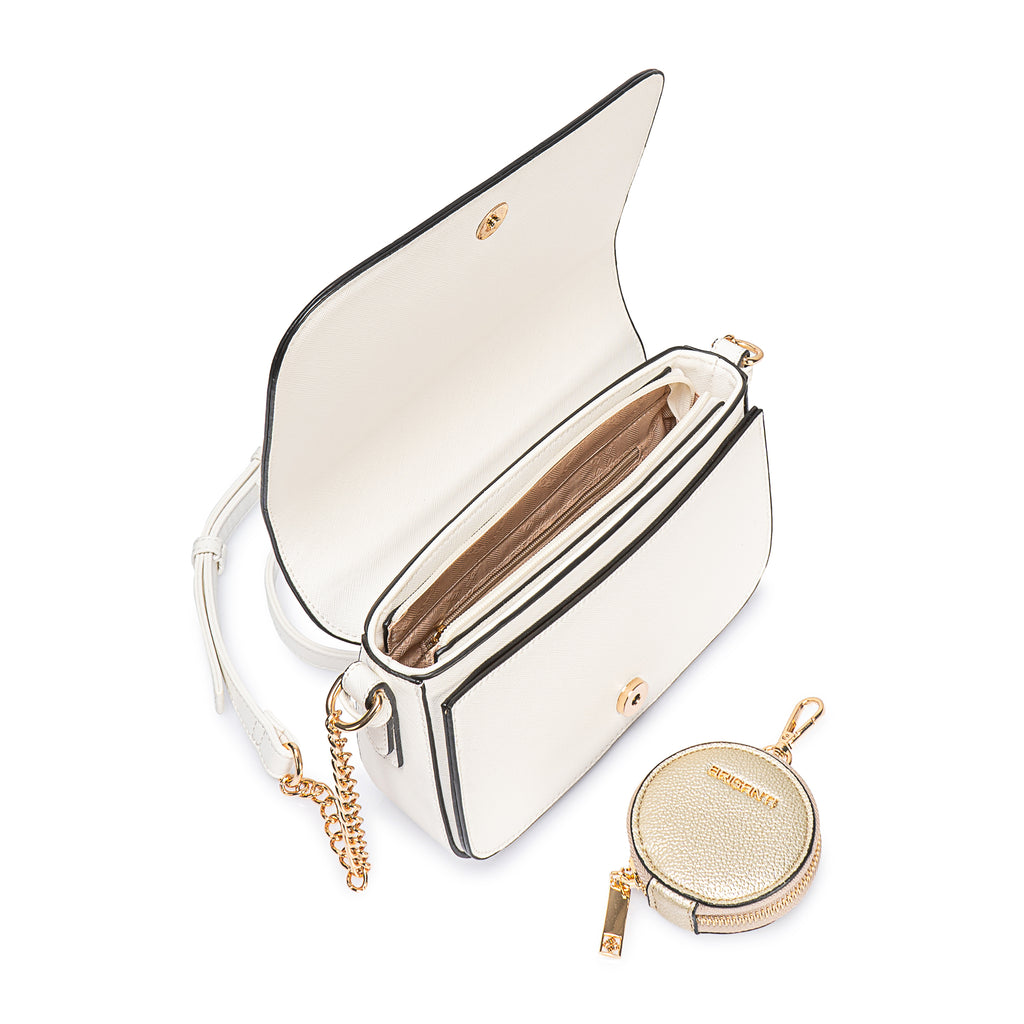 Morral Briganti Crossbody Bri-MO2514 Blanco