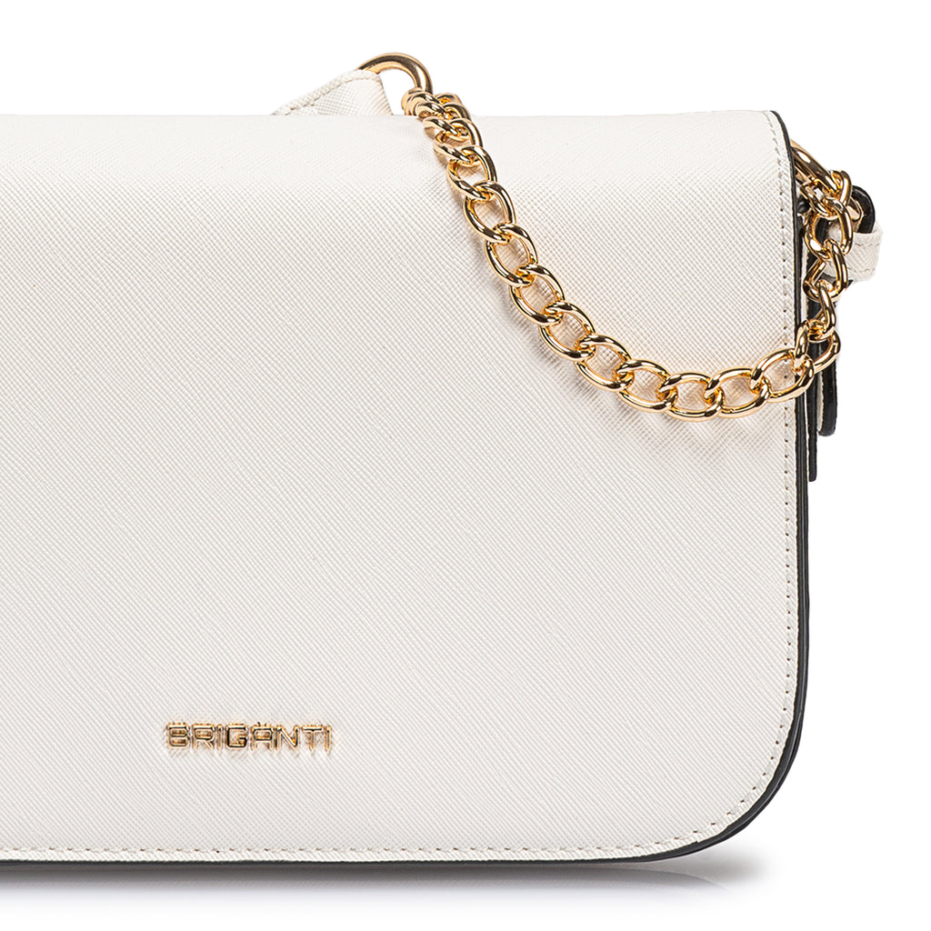 Morral Briganti Crossbody Bri-MO2514 Blanco