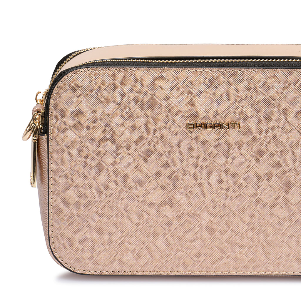 Morral Briganti Crossbody Bri-MO2520 Oro Rosa