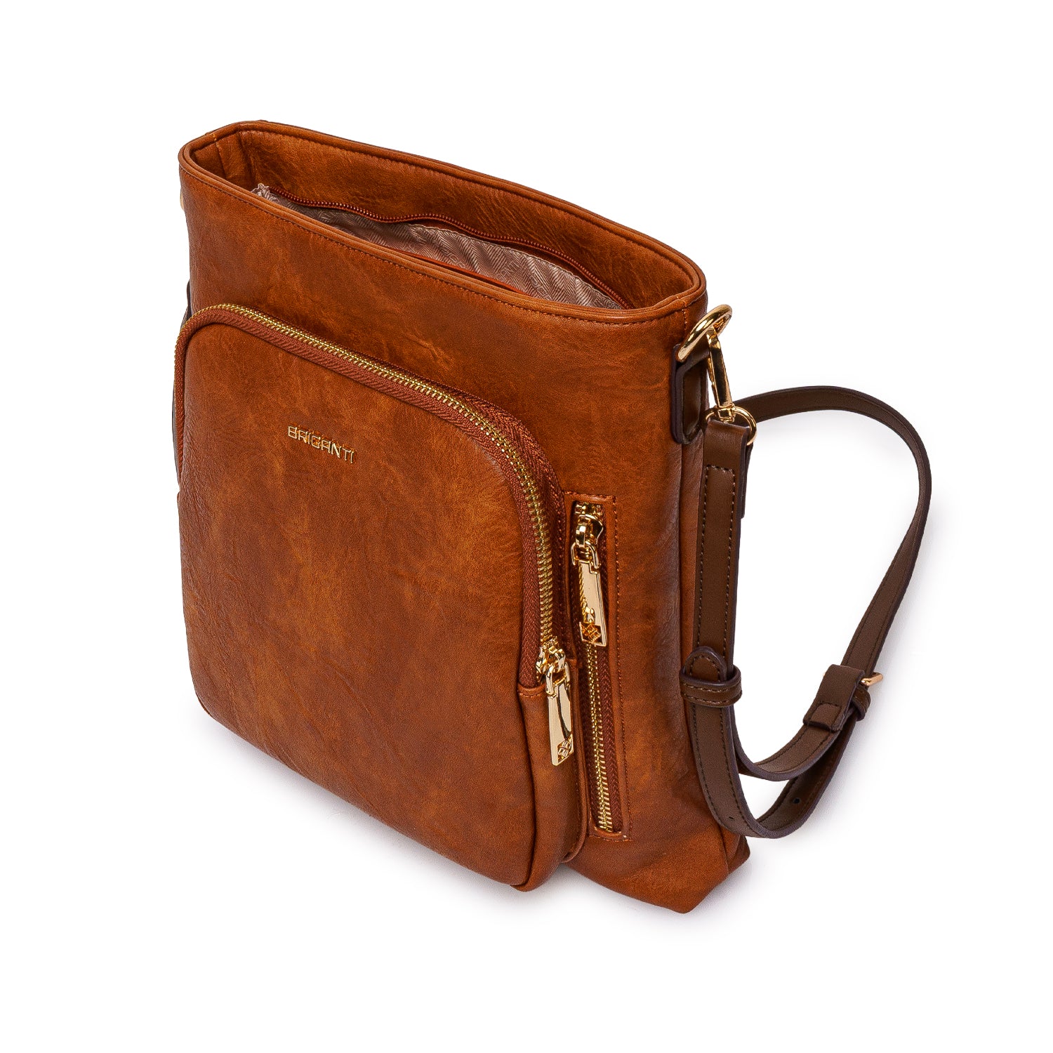 Morral Briganti Messenger BRI-MO2601 Marrón