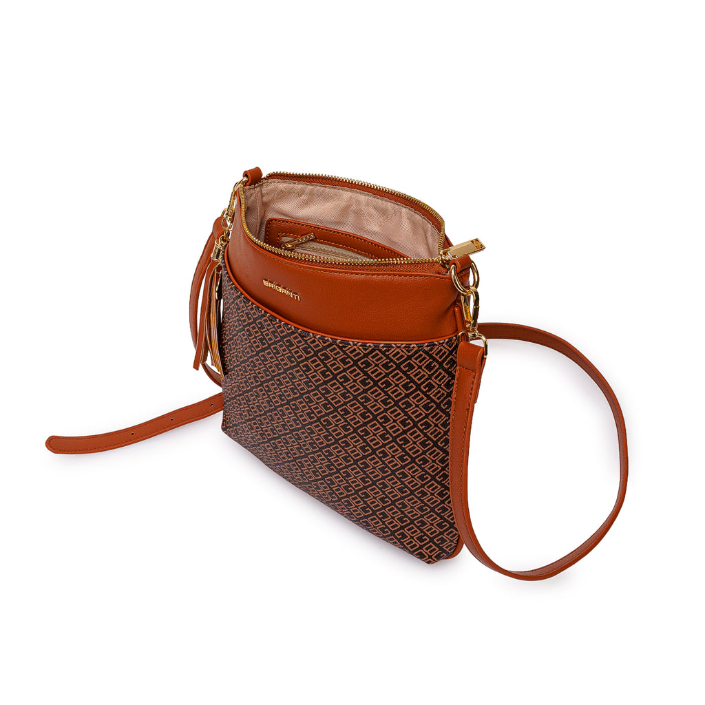 Morral Briganti Messenger BRI-MO2603 Marrón