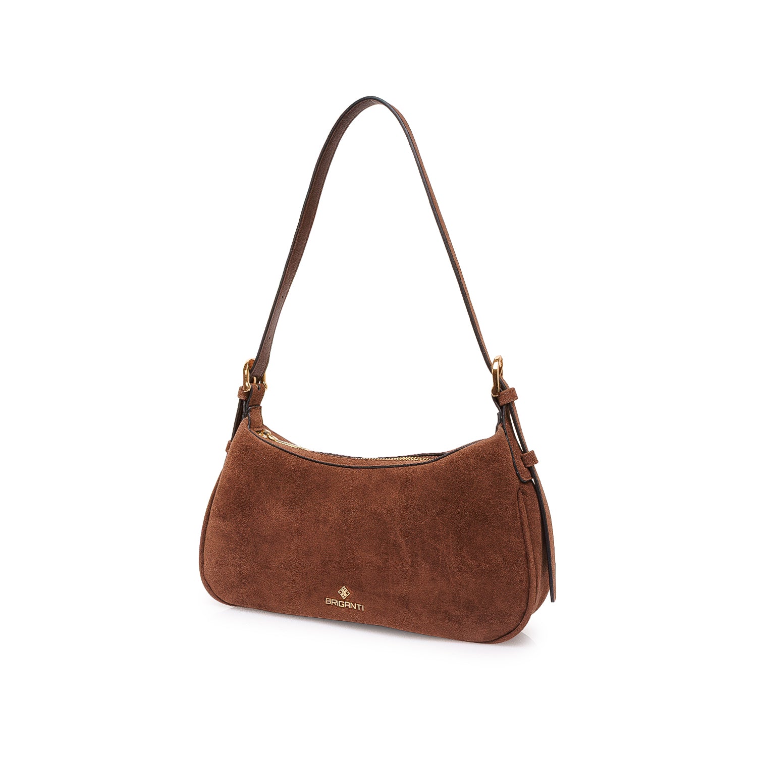 Morral Briganti Shoulder Bag BRI-MO2605 Marrón