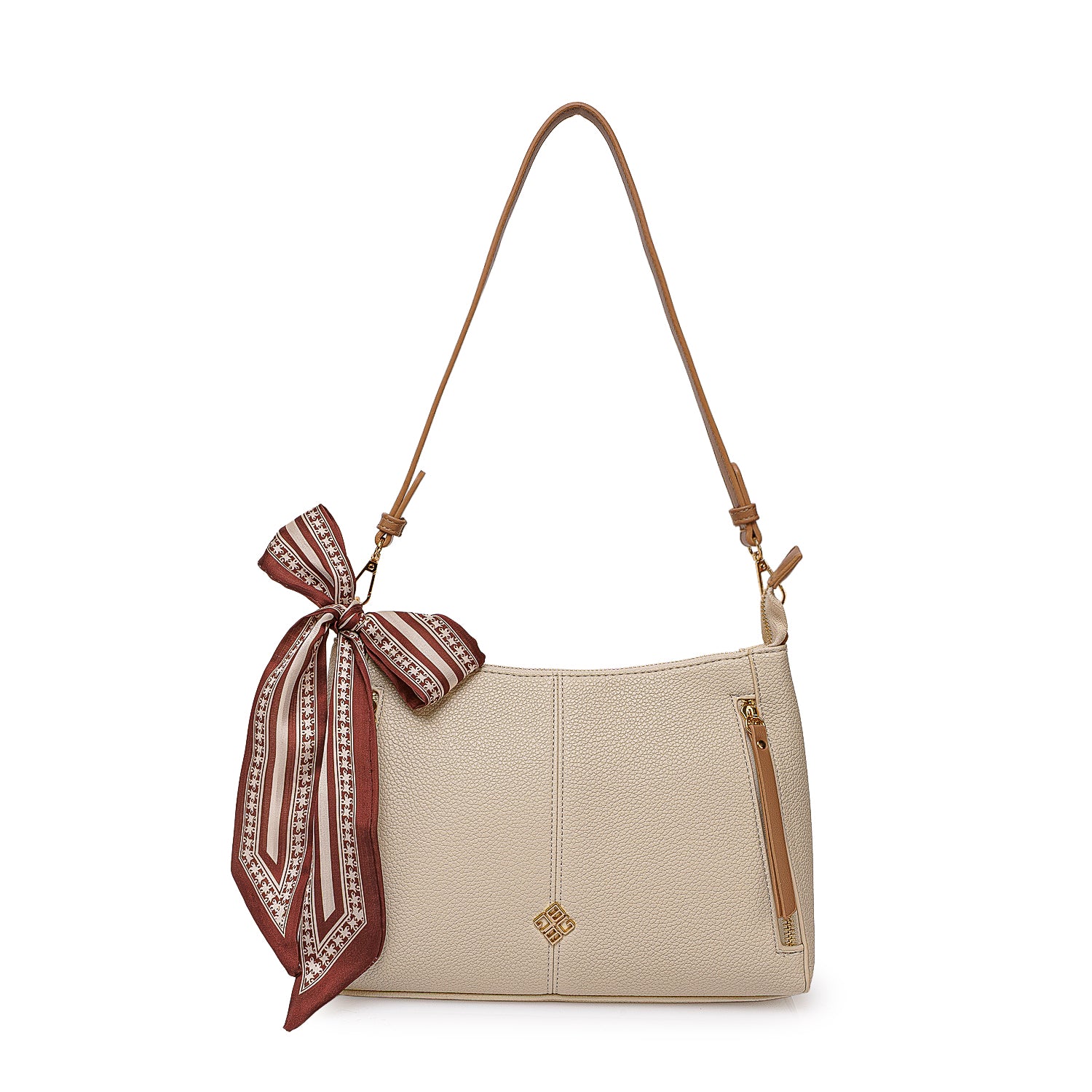 Morral Briganti Shoulder Bag BRI-MO2606 Vainilla