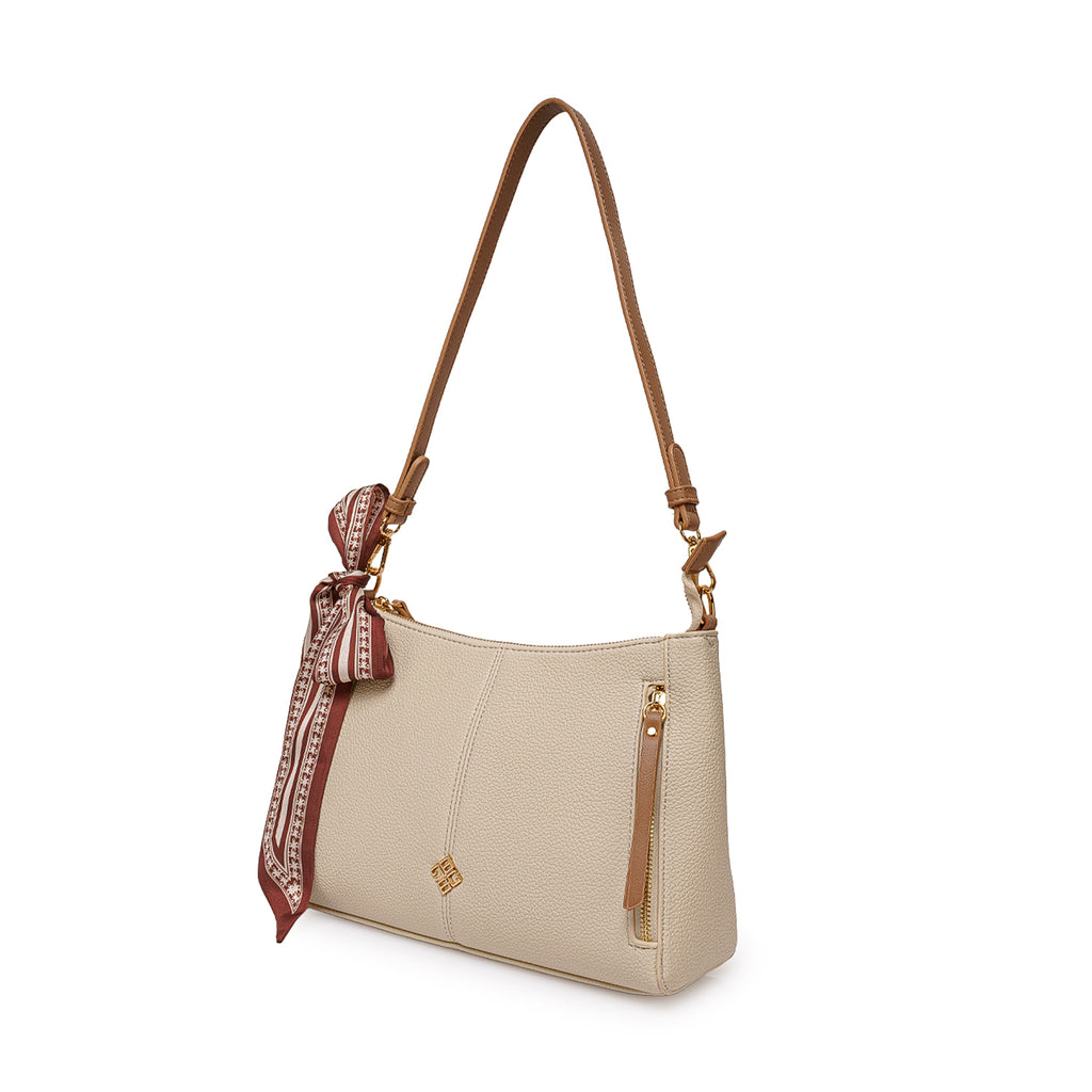 Morral Briganti Shoulder Bag BRI-MO2606 Vainilla