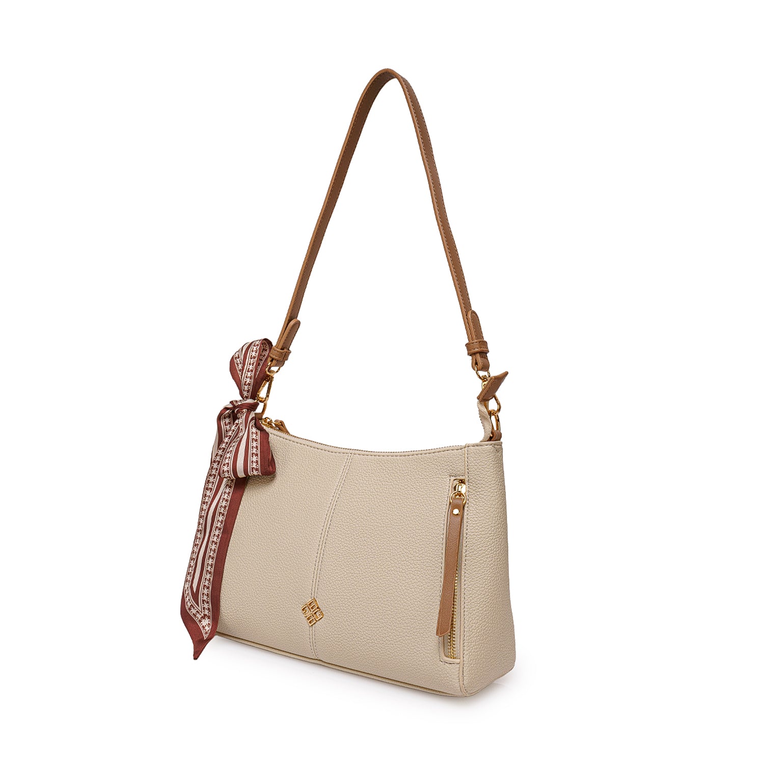 Morral Briganti Shoulder Bag BRI-MO2606 Vainilla