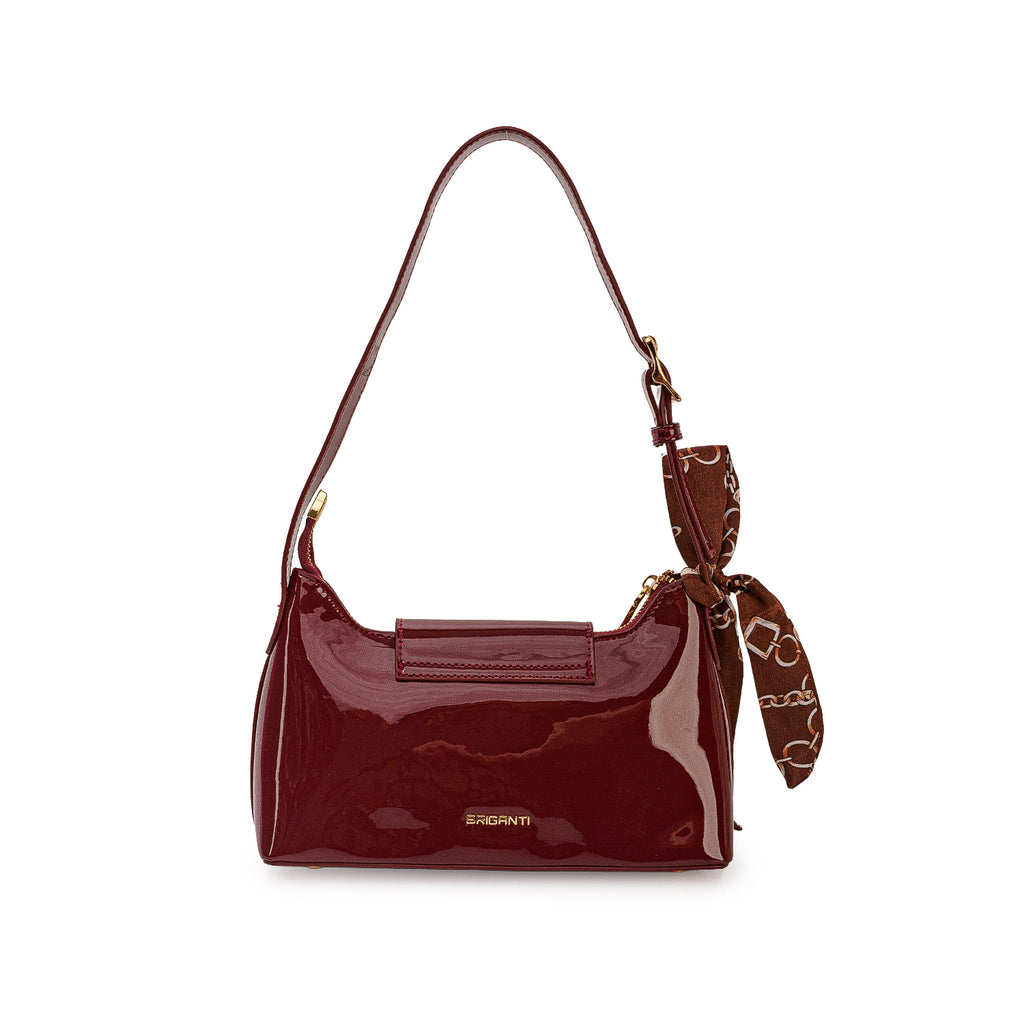 Morral Briganti Shoulder Bag BRI-MO2607 Cherry